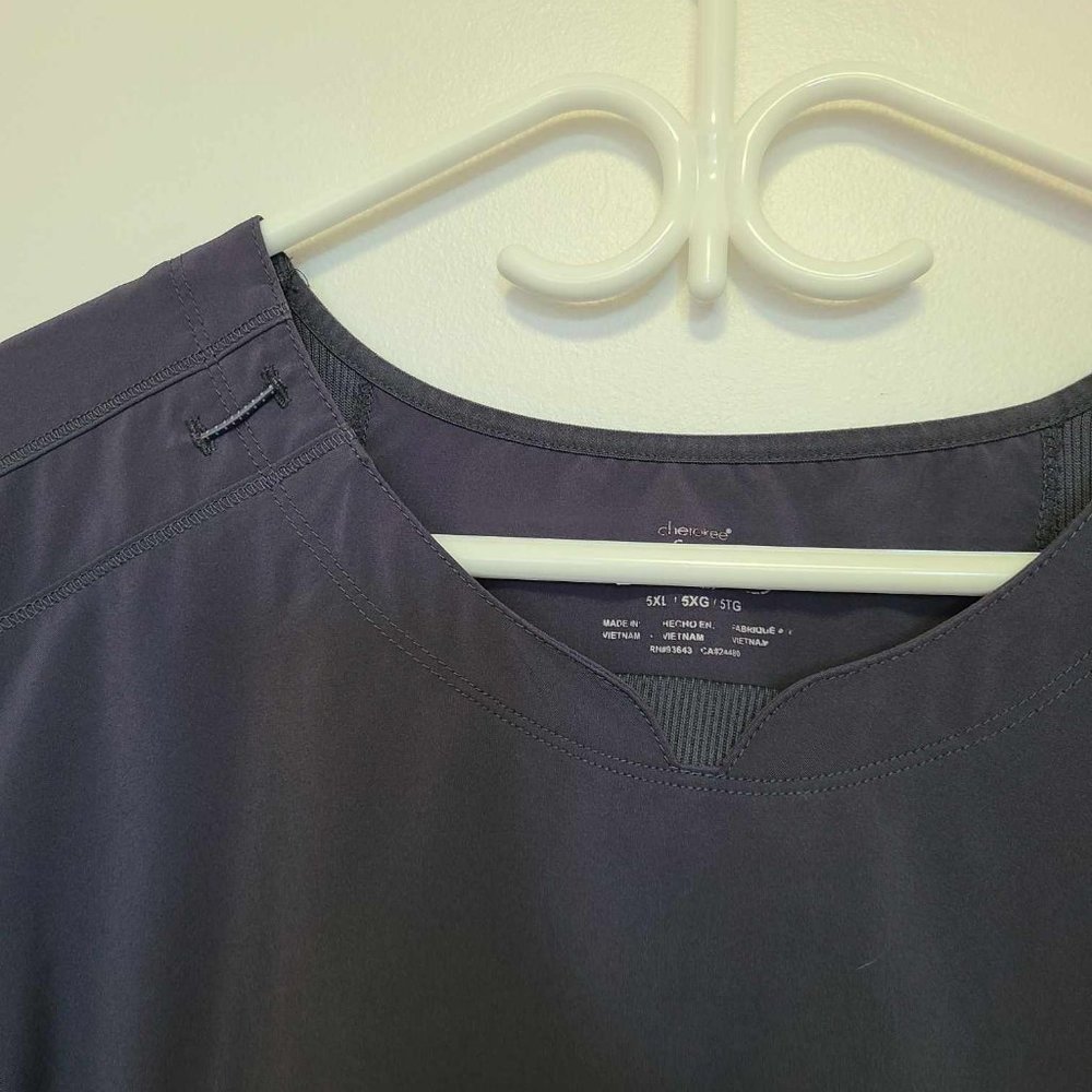 Plus Size Scrub Top - Picture 2 of 3